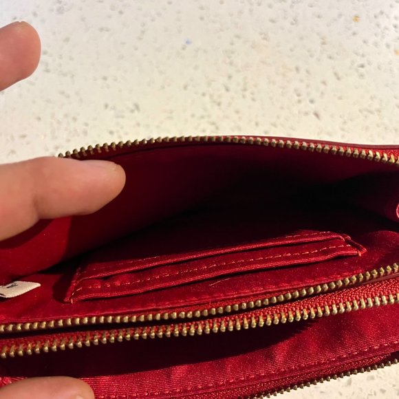Coach Wristlet Bright Red - Picture 7 of 7